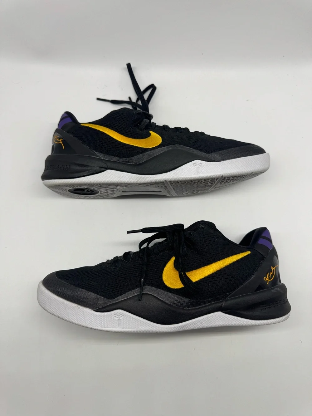 Nike Kobe 8 Protro Lakers Away FN0266-002 Youth Size 5.5 (5.5Y) 100% authentic.